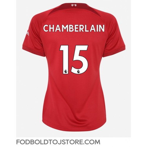 Liverpool Chamberlain #15 Hjemmebanetrøje Dame 2022-23 Kortærmet